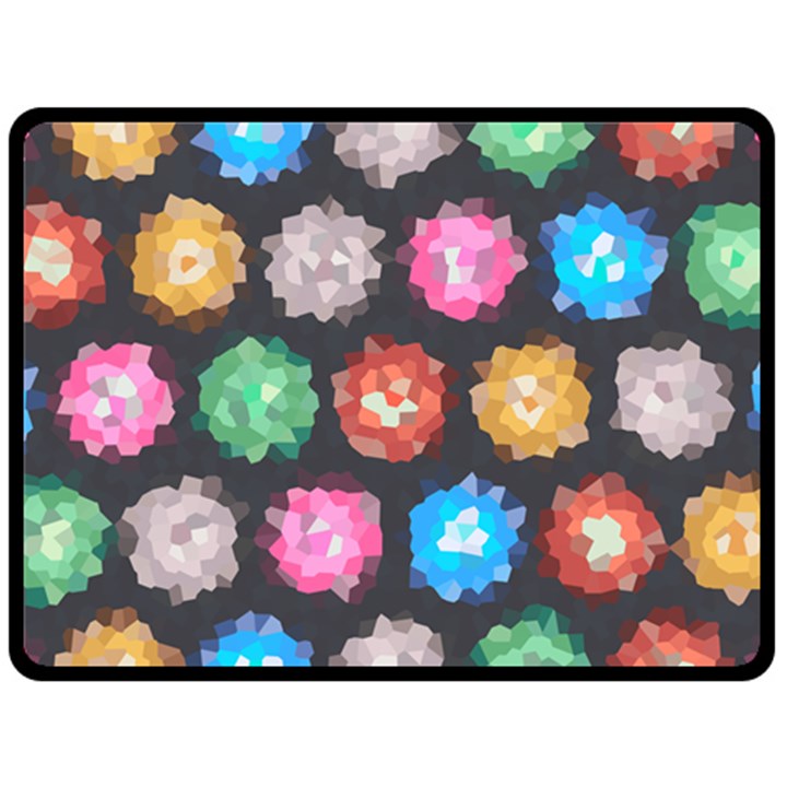 Background Colorful Abstract Fleece Blanket (Large) 