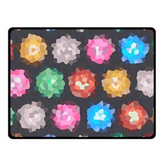 Background Colorful Abstract Fleece Blanket (small) by Nexatart