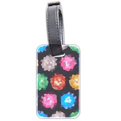 Background Colorful Abstract Luggage Tags (Two Sides)