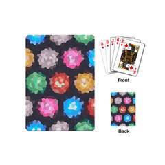 Background Colorful Abstract Playing Cards (Mini) 