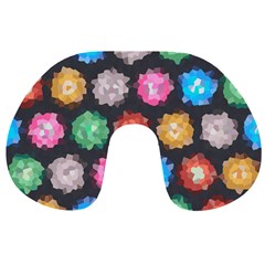 Background Colorful Abstract Travel Neck Pillows