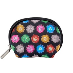 Background Colorful Abstract Accessory Pouches (small) 