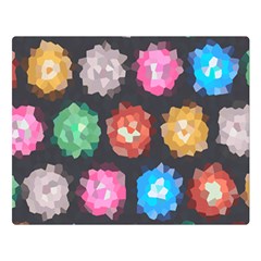 Background Colorful Abstract Double Sided Flano Blanket (Large) 