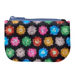 Background Colorful Abstract Large Coin Purse