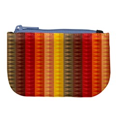 Abstract Pattern Background Large Coin Purse