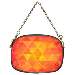 Background Colorful Abstract Chain Purses (two Sides) 