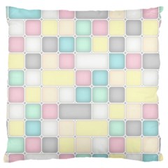 Background Abstract Pastels Square Standard Flano Cushion Case (two Sides)