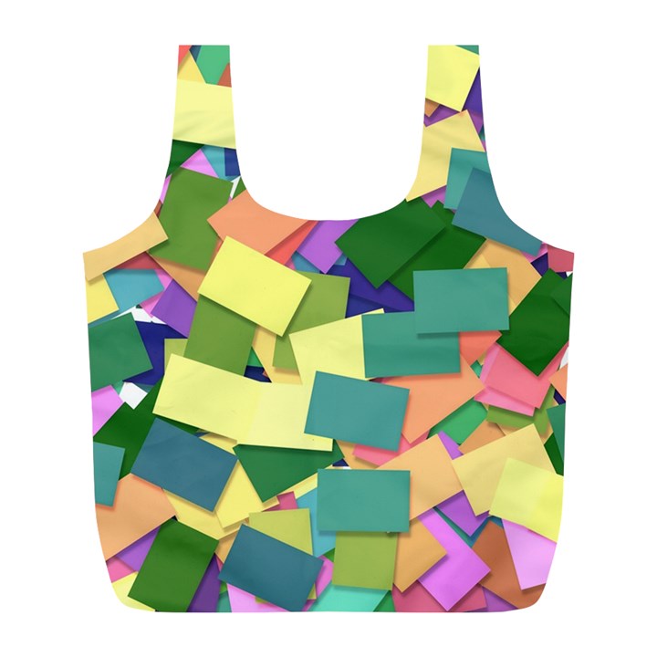 List Post It Note Memory Full Print Recycle Bags (L) 