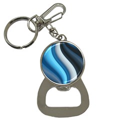 Abstract Pattern Lines Wave Bottle Opener Key Chains