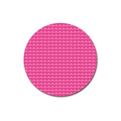 Abstract Background Card Decoration Magnet 3  (Round)