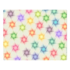 Polygon Geometric Background Star Double Sided Flano Blanket (large)  by Nexatart