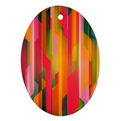 Background Abstract Colorful Ornament (Oval)