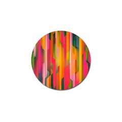 Background Abstract Colorful Golf Ball Marker (10 pack)