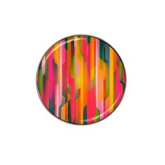 Background Abstract Colorful Hat Clip Ball Marker (4 pack)