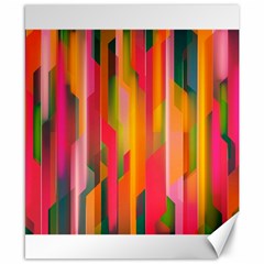 Background Abstract Colorful Canvas 8  x 10 