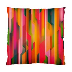 Background Abstract Colorful Standard Cushion Case (Two Sides)