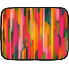 Background Abstract Colorful Double Sided Fleece Blanket (Mini) 