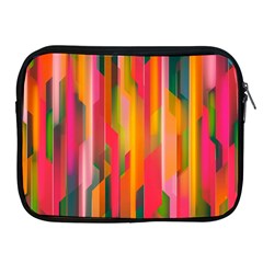 Background Abstract Colorful Apple iPad 2/3/4 Zipper Cases