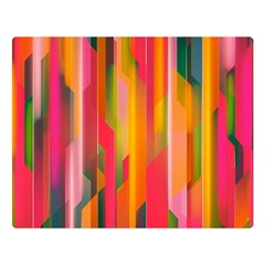 Background Abstract Colorful Double Sided Flano Blanket (Large) 