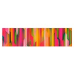 Background Abstract Colorful Satin Scarf (Oblong) Front