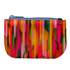 Background Abstract Colorful Large Coin Purse