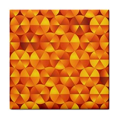 Background Triangle Circle Abstract Tile Coasters by Nexatart