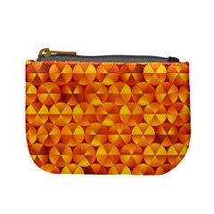 Background Triangle Circle Abstract Mini Coin Purses by Nexatart