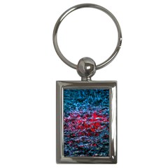 Water Color Red Key Chains (rectangle)  by FunnyCow