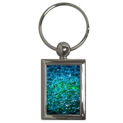Water Color Green Key Chains (rectangle)  by FunnyCow