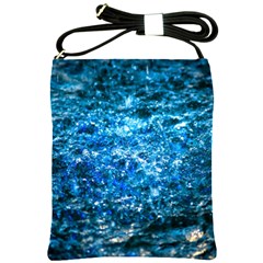 Water Color Blue Shoulder Sling Bags