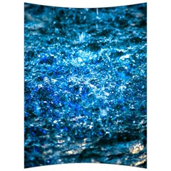 Water Color Blue Back Support Cushion