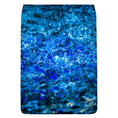 Water Color Navy Blue Flap Covers (l)  by FunnyCow