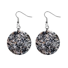 Granite Hard Rock Texture Mini Button Earrings by FunnyCow