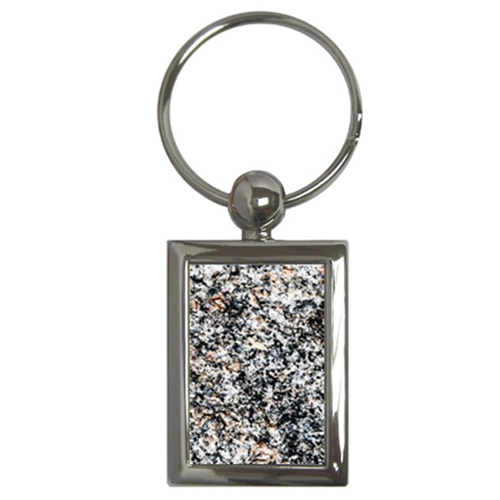 Granite Hard Rock Texture Key Chains (Rectangle) 