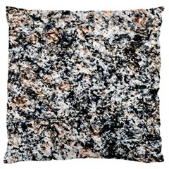 Granite Hard Rock Texture Large Flano Cushion Case (one Side) by FunnyCow