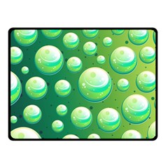 Background Colorful Abstract Circle Double Sided Fleece Blanket (small) 