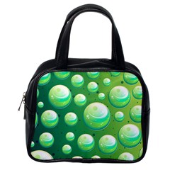 Background Colorful Abstract Circle Classic Handbags (one Side) by Nexatart