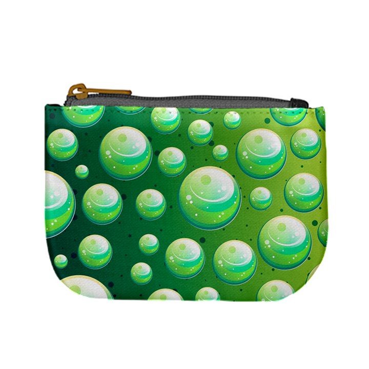 Background Colorful Abstract Circle Mini Coin Purses