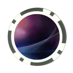 Abstract Form Color Background Poker Chip Card Guard