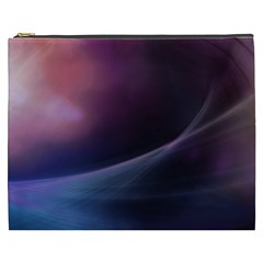 Abstract Form Color Background Cosmetic Bag (xxxl)  by Nexatart