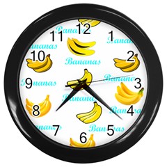 Bananas Wall Clocks (black)