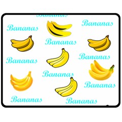Bananas Fleece Blanket (medium)  by cypryanus