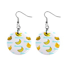 Bananas Mini Button Earrings by cypryanus