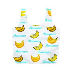 Bananas Full Print Recycle Bags (m) 