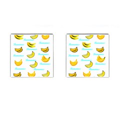 Bananas Cufflinks (square) by cypryanus