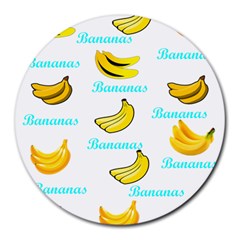 Bananas Round Mousepads