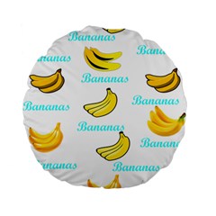 Bananas Standard 15  Premium Round Cushions by cypryanus