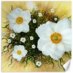 Summer Anemone Sylvestris Canvas 20  x 20   19 x19.27  Canvas - 1