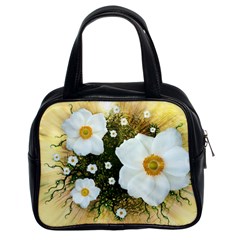 Summer Anemone Sylvestris Classic Handbags (2 Sides) by Nexatart