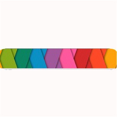 Abstract Background Colorful Strips Small Bar Mats by Nexatart